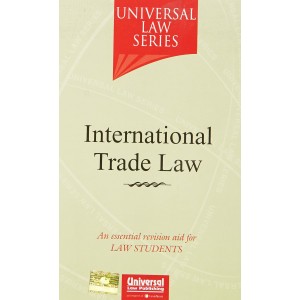 Universal Law Series's Textbook on International Trade Law by Dr. Dinesh  Sabat